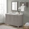Alaterre Furniture Williamsburg 3pc Wooden Bthrm Vanity Set - 48-in. L Vanity, 30-in. L Mirror, 25-in. Wall Shelf, Gry AVAN480040BB - alternate 6
